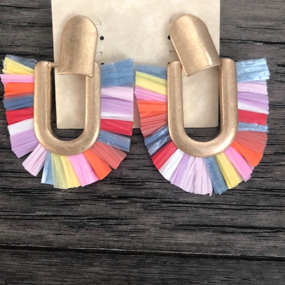 Cara tassel multicolored woman’s earrings - Picture 2 of 8